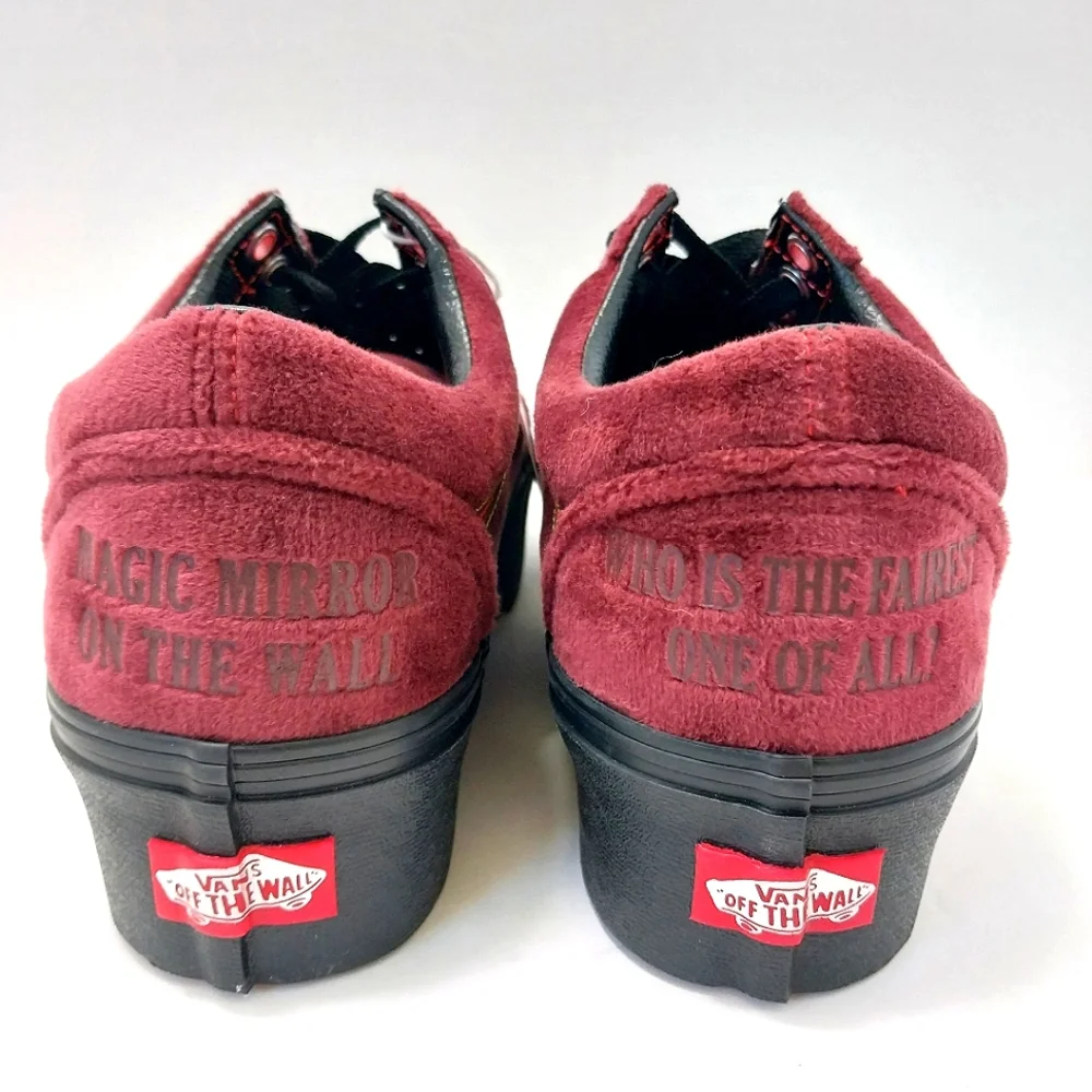Vans Disney x Old Skool Stackform Poison‎ Apple, Limited Edition, NWT, Size 8